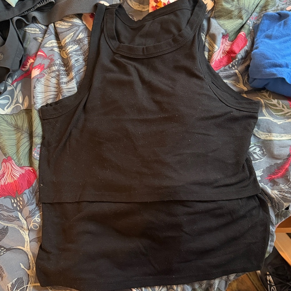 COPY Lot of (3) ribbed cotton nursing / pumping tank tops from Latched Mama - Picture 5 of 7